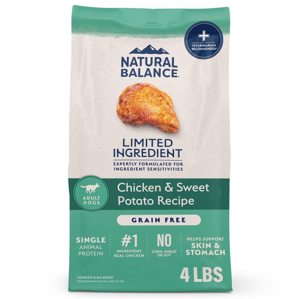 Natural Balance Limited Ingredient Grain Free Dry Dog Food, Chicken & Sweet Potato Recipe