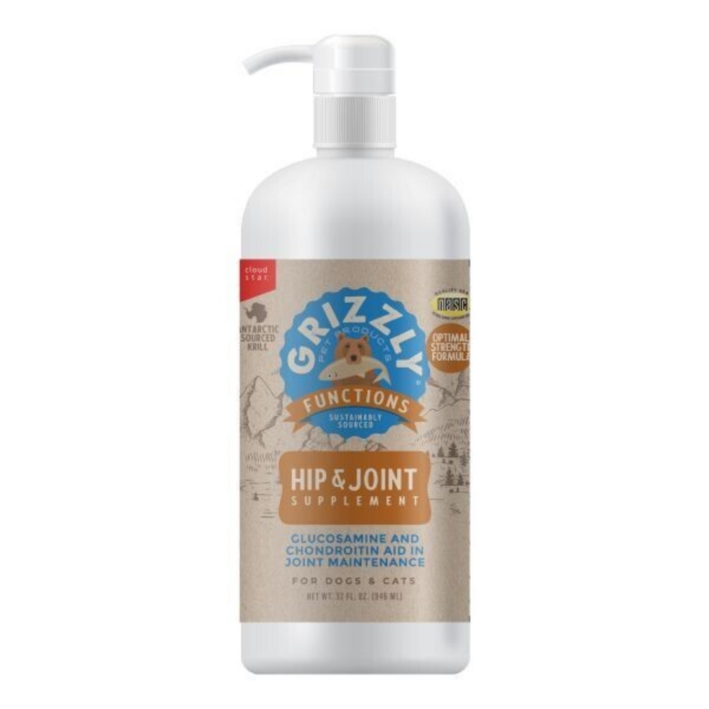 Grizzly Joint Aid Liquid Hip and Joint Product for Dogs & Cats