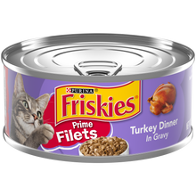 Load image into Gallery viewer, Friskies Prime Filets Turkey Dinner In Gravy Canned Cat Food