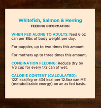 Load image into Gallery viewer, Wellness CORE Grain Free Natural Whitefish, Salmon and Herring Recipe Wet Canned Dog Food