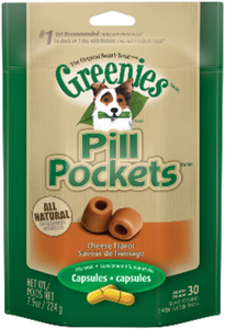 Greenies Pill Pockets Canine Cheese Flavor Dog Treats