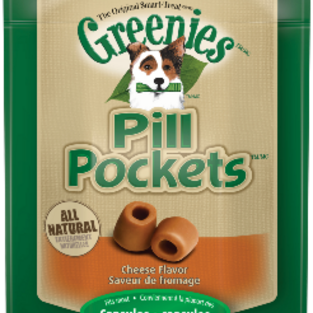 Greenies Pill Pockets Canine Cheese Flavor Dog Treats