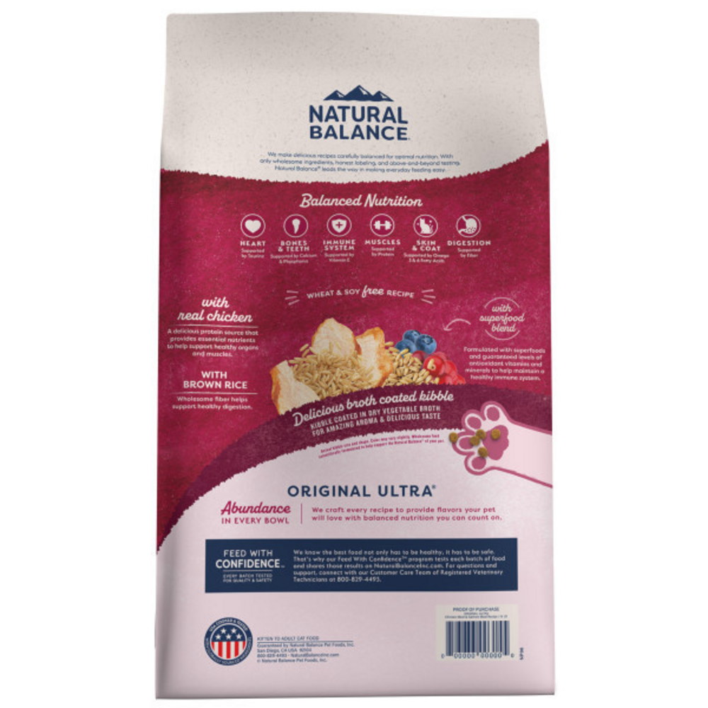 
                  
                    Natural Balance Original Ultra Chicken Meal Recipe Dry Cat Food
                  
                