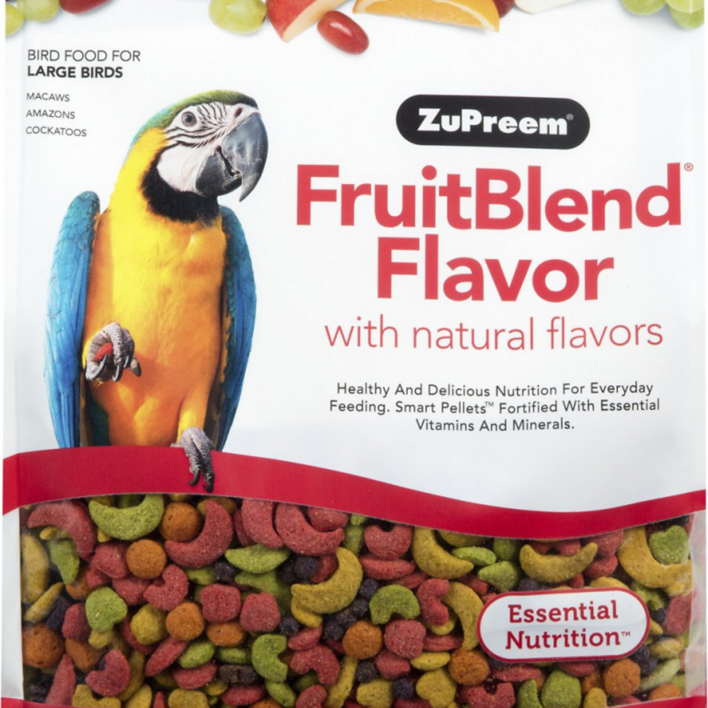 
                  
                    Zupreem FruitBlend Flavor Food with Natural Flavors for Large Birds
                  
                