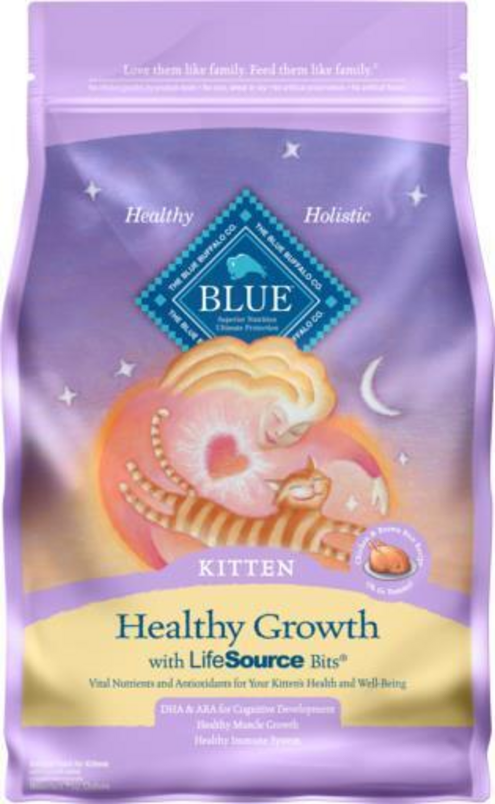 Blue Buffalo Tastefuls Kitten Chicken & Brown Rice Recipe Dry Food