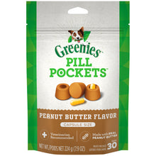 Load image into Gallery viewer, Greenies Pill Pockets Canine Peanut Butter Dog Treats