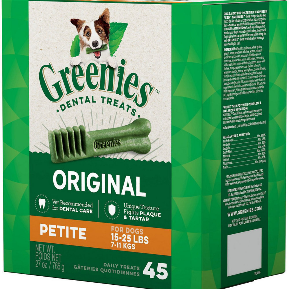 
                  
                    Greenies Petite Original Dental Dog Chews
                  
                