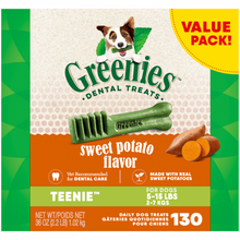 Load image into Gallery viewer, Greenies Dental Bone Sweet Potato Teenie