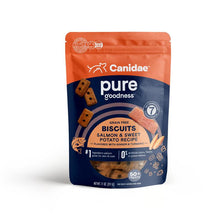 Load image into Gallery viewer, Canidae Grain Free PURE Heaven Biscuits with Salmon and Sweet Potato Dog Treats