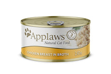 Load image into Gallery viewer, Applaws Natural Wet Cat Food Chicken Breast in Broth