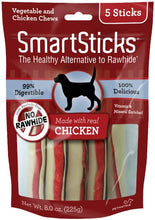 Load image into Gallery viewer, SmartBones SmartSticks Chicken Chews Dog Treats