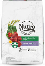 Load image into Gallery viewer, Nutro Wholesome Essentials Senior Pasture-Fed Lamb &amp; Rice Dry Dog Food