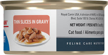 Load image into Gallery viewer, Royal Canin Feline Weight Care Thin Slices in Gravy Canned Cat Food