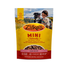 Load image into Gallery viewer, Zukes Roasted Pork Mini Naturals Dog Treats