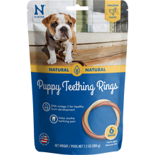 Load image into Gallery viewer, N-Bone Puppy Teething Rings Chicken Flavor Dog Treats