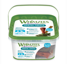 Load image into Gallery viewer, Whimzees Dental Chew Variety Pack Dog Treats