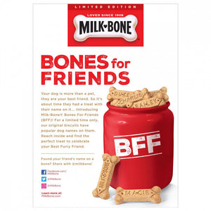 Milk-Bone Bones for Friends Medium Dog Biscuits