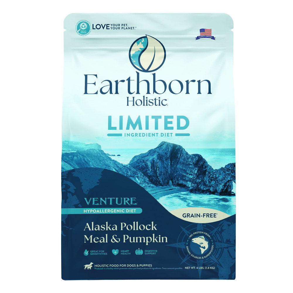 
                  
                    Earthborn Holistic Venture Grain Free Alaska Pollock Meal and Pumpkin Dry Dog Food
                  
                