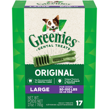 Load image into Gallery viewer, Greenies Large Original Dental Dog Chews