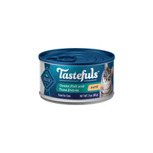 Load image into Gallery viewer, Blue Buffalo Tastefuls Adult Pate Ocean Fish &amp; Tuna Entree Wet Cat Food