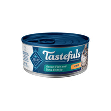 Load image into Gallery viewer, Blue Buffalo Tastefuls Adult Pate Ocean Fish &amp; Tuna Entree Wet Cat Food