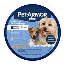 Load image into Gallery viewer, PetArmor Plus Flea &amp; Tick Collar for Dogs