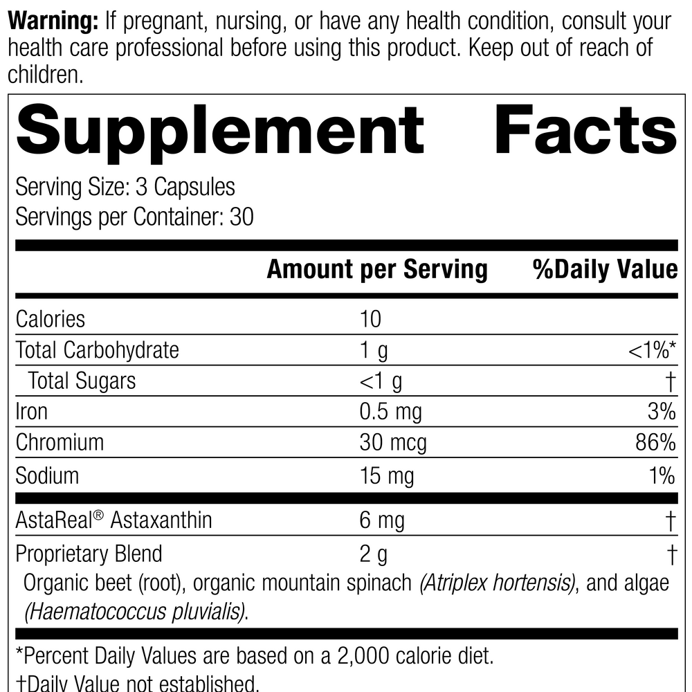 
                  
                    Rev 01 of Nutrition Label
                  
                