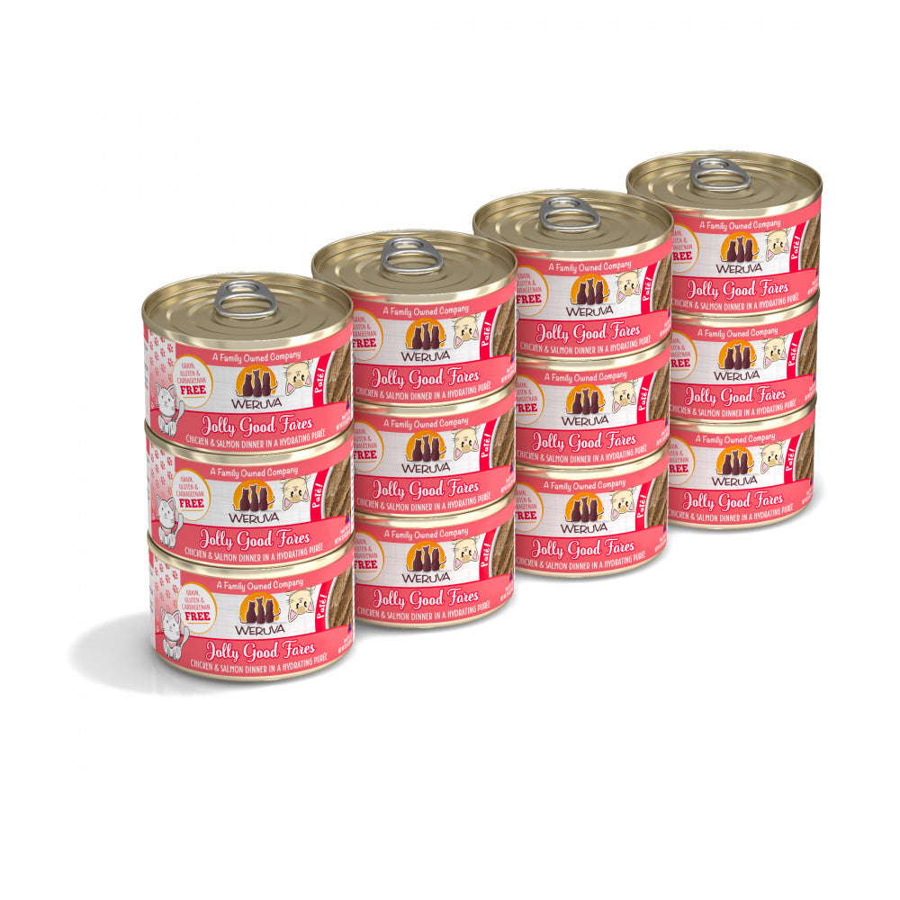 
                  
                    Weruva Classic Cat Pate Jolly Good Fares with Chicken & Salmon Canned Cat Food
                  
                