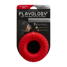 Load image into Gallery viewer, Playology Dual Layer Ring Beef Scented Dog Toy