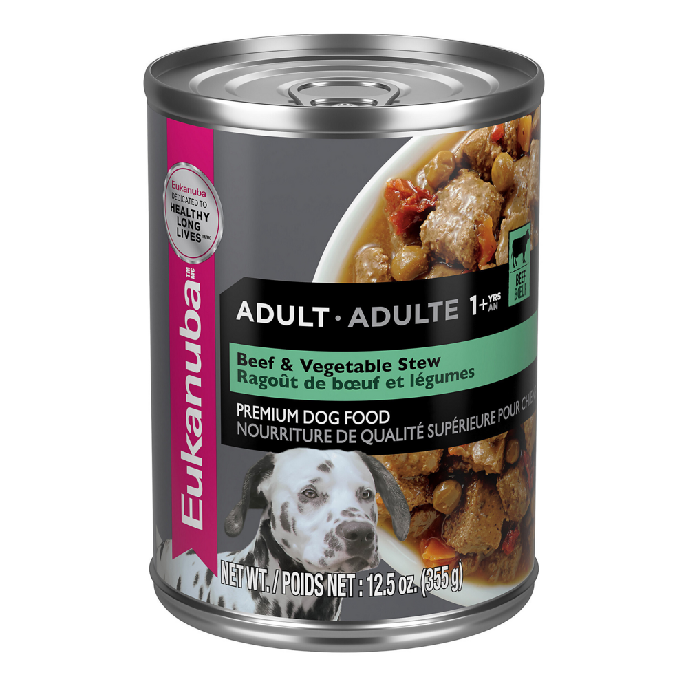 Eukanuba Adult Beef & Vegetable Stew Canned Dog Food