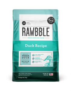 BIXBI Rawbble Kibble Grain Free Duck