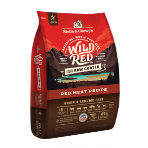 Stella & Chewy's Wild Red Dry Dog Food Raw Coated High Protein Grain & Legume Free Red Meat Recipe