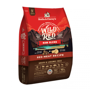Stella & Chewy's Wild Red Dry Dog Food Raw Blend High Protein Grain &  Legume Free Red Meat Recipe