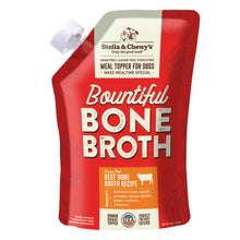 Load image into Gallery viewer, Stella &amp; Chewy&#39;s Bountiful Bone Broth Grass-Fed Beef Recipe Meal Topper for Dogs