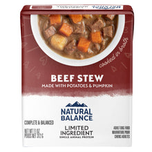 Load image into Gallery viewer, Natural Balance Limited Ingredient Beef Stew Wet Dod Food