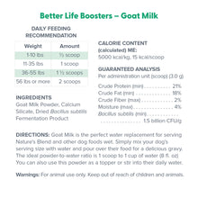Load image into Gallery viewer, Dr. Marty Goat Milk Better Life Boosters Powdered Supplement for Dogs