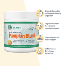 Load image into Gallery viewer, Dr. Marty Pumpkin Blend Better Life Boosters Powdered Supplement for Dogs