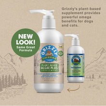 Load image into Gallery viewer, Grizzly Algal Plus Omega 3-6-9 Food Supplement for Dogs and Cats