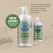 Load image into Gallery viewer, Grizzly Algal Plus Omega 3-6-9 Food Supplement for Dogs and Cats