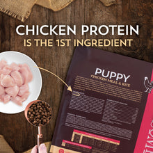 Load image into Gallery viewer, Wholesomes Puppy Chicken Meal &amp; Rice Dry Dog Food