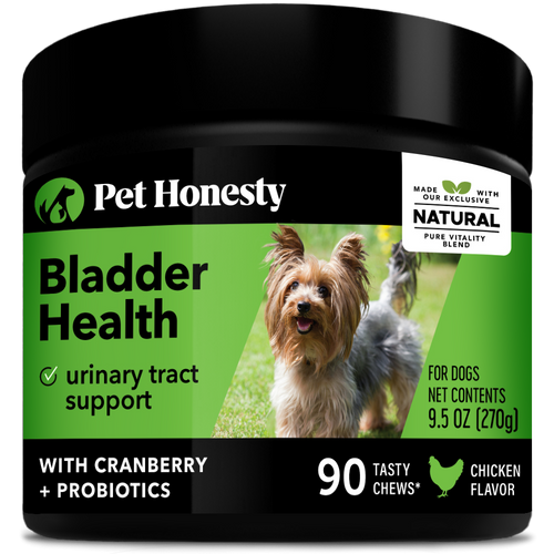 Pet Honesty Dog Cranberry Bladder Health Control Soft Chews, Chicken