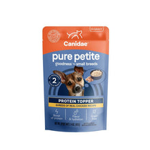 Load image into Gallery viewer, Canidae Pure Petite Protein Topper, Shreds of Real Chicken Recipe in Gravy for Dogs