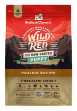Load image into Gallery viewer, Stella &amp; Chewy&#39;s Wild Red Dry Dog Food Raw Coated High Protein Wholesome Grains Puppy Prairie Recipe