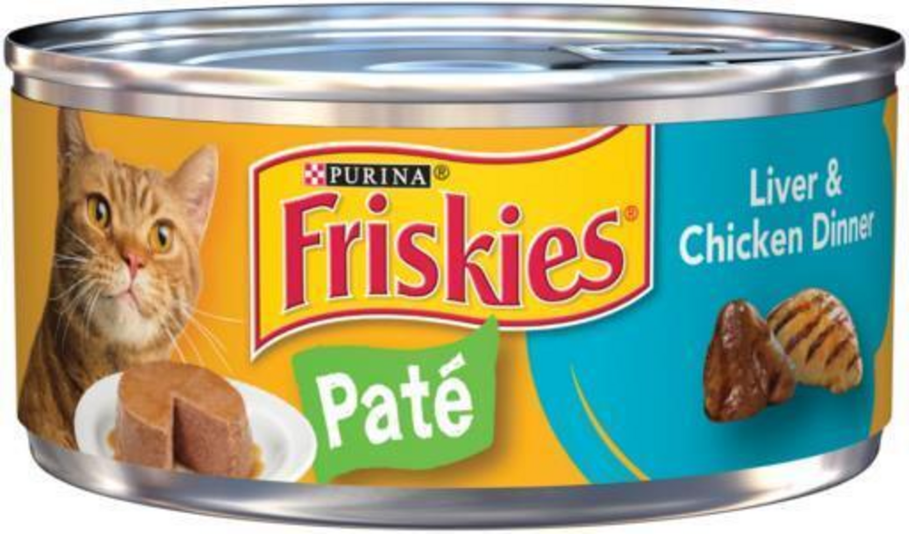Friskies Pate Liver and Chicken Wet Cat Food