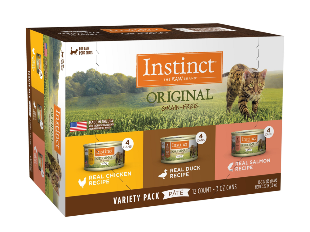 Instinct Grain Free Variety Pack Wet Cat Food