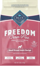 Load image into Gallery viewer, Blue Buffalo Freedom Grain-Free Small Breed Adult Chicken Recipe Dry Dog Food