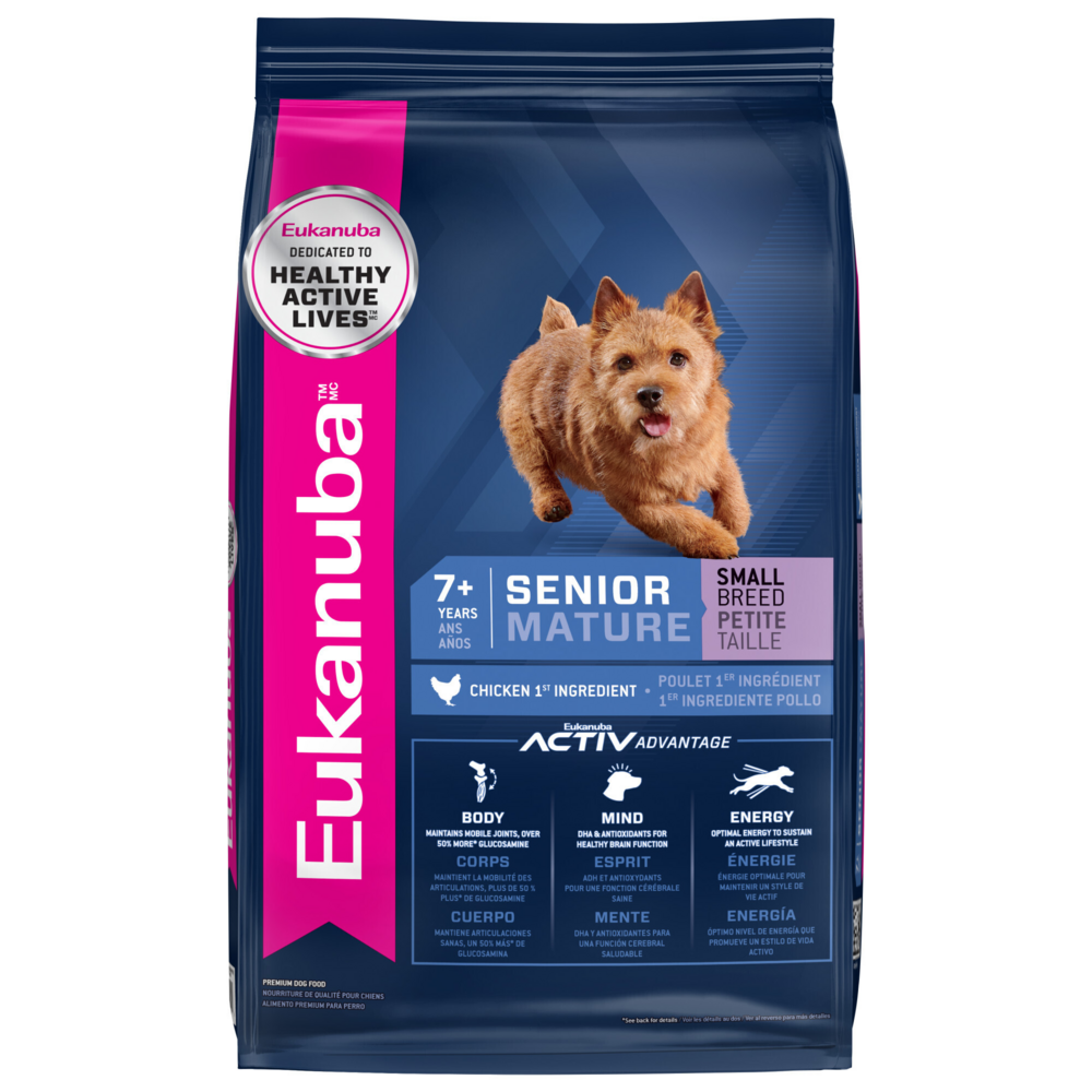 Eukanuba Small Breed Senior Chicken Formula Dry Dog Food