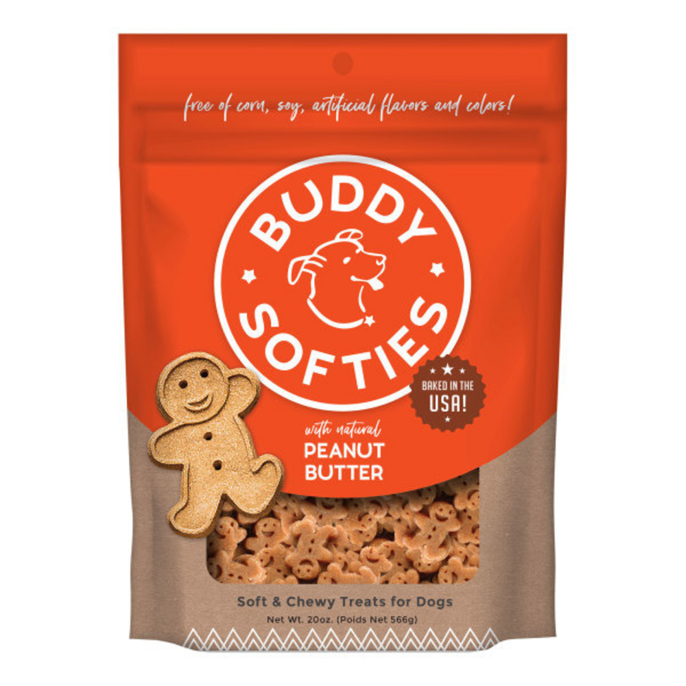 
                  
                    Buddy Biscuits Softies Soft and Chewy Peanut Butter Dog Treats
                  
                