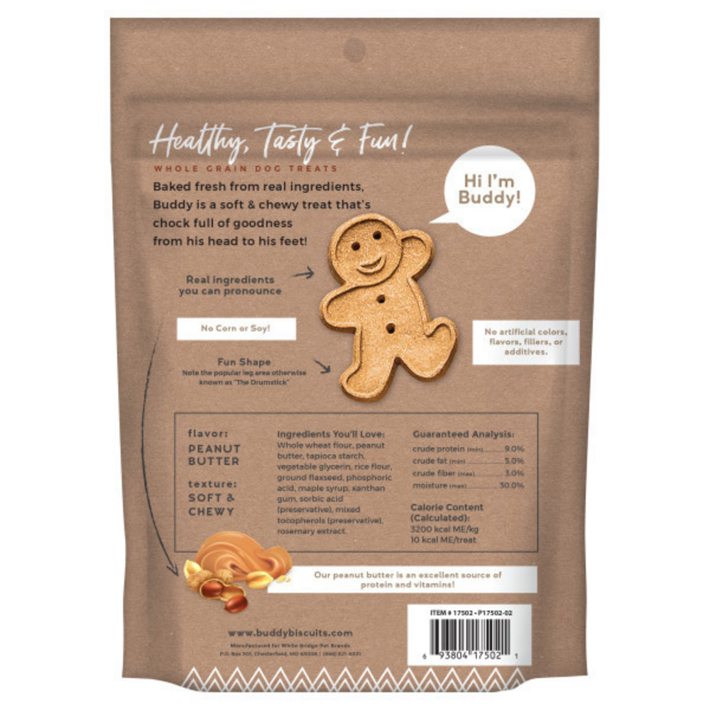 
                  
                    Buddy Biscuits Softies Soft and Chewy Peanut Butter Dog Treats
                  
                