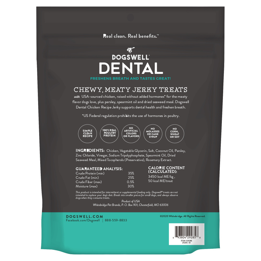 
                  
                    Dogswell Dental Jerky Chicken Dog Treats
                  
                